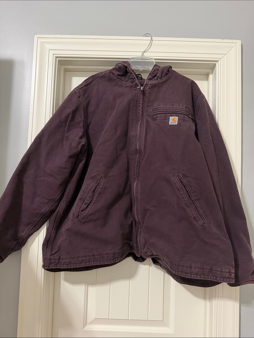 VGUC Carhartt Fleece Lined Coat Size 2X